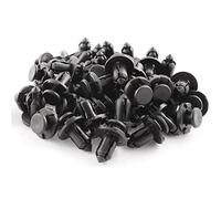 WINOMO 80 Clips de Fixation 10 mm pour Voiture, Rivets Plastiques Auto Type 91503-SZ3-003, Agrafes de Garniture pour Pare-Chocs, Passage de Roue, Habillage et Bouclier