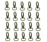 Winomo Crochets Snap déclencheur homard fermoir clef chaînes anneaux 20pcs