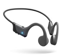 Winoneonly HS1 Casque Audio à Conduction Osseuse sans Fil - Bluetooth 5.4, Écouteurs Sport Ouverts pour Course/Fitness, 8H Autonomie, IPX5 Anti-Sueur, Léger & Confortable, Version FR (Noir)