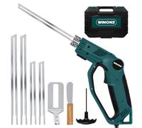 WINONS Fil Chaud Découpe Polystyrène, WFC0013 Mousse à Découper avec Régulateur de Température - 630°C Max Temp., Coupe Polystyrène pour Toutes Types de Projets (Kit de 8)