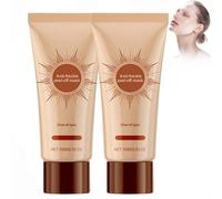 Winovera Herbal Spots Peel-Off Facial Mask 100g,Winovera Brightening and Stain Removal Face Mask,Anti-Freckle Peel-Off Mask,Masque Peel Off,Nettoyant En Profondeur Rétrécir Pores,Pore Tightening (2PC)