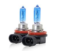 WinPower Ampoule H9 100W Light White Vision Halogène Lumière Faisceau de route 5000K Blanc 12V Voiture/Moto pour la mise à niveau de phare d'origine, Pack de deux