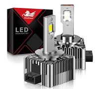 WinPower D1S LED Phares Ampoule 35W 5200LM 6000K Blanc Froid Feux Route Croisement Xénon Kit de Conversion HID, 2 Pièces