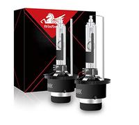 WinPower D2R Xénon Ampoule de HID kit de conversion 35W 6000K Cool Blanc Métal Stents 12V Lampe Phare de Voiture, 2 Ampoules