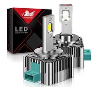 WinPower D3S LED Phares Ampoule 35W 5200LM 6000K Blanc Froid Feux Route Croisement Xénon Kit de Conversion HID, 2 Pièces