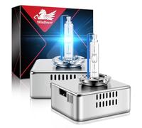 WinPower D5S Ampoule Xenon 35W 8000K HID Ampoules de Phares Bleu Froid Métal Xenon Lampe 12 V Voiture Phare Remplacement Kit, 2 Pièces