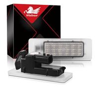 WinPower Éclairage de plaque d'immatriculation LED Feu de Plaque Sans Erreur 6000K Blanc Ampoule Compatible avec Clio IV/V Megane IV Scenic IV Kadjar Koleos II Espace V Duster II., 2 Pièces