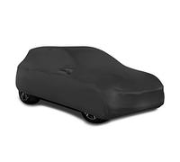 WinPower Housse de Voiture d'intérieur en Velours Extensible Anti-poussière pour Garage Souterrain, Salon Automobile, Noir