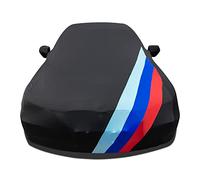 WinPower Housse de Voiture intérieure pour berline de 493 à 500 cm, Extensible et Anti-poussière pour Garage Souterrain, Salon de Voiture, Noir