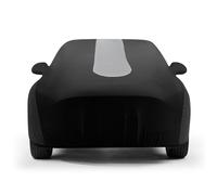 WinPower Intérieur Housse de Voiture complète 3.95-4.25M Hatchback Respirant Étirable Elasticité Protection Anti-poussière Anti-Rayures pour Le Garage Salon de l'auto, 1 Pièce