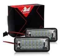 WinPower LED Éclairage plaque immatriculation CanBus Pas d'erreur 6000K Blanc 18 SMD Feux arrière Compatible avec Forester Legacy WRX STI BRZ XV Crosstrek FR-S 86 GT86 FT86 etc., 2 Pcs.