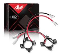 WinPower Lot de 2 adaptateurs de base d'ampoule LED H7 compatibles avec Jetta/Golf 5, etc.,