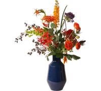 WinQ - Field Bouquet Art Orange Bleu Rouge Combinaison