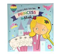 Wins Holland Kit de bricolage de masques de princesse - Colorez et créez vos propres masques