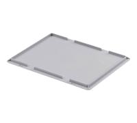 Couvercle pour boîte 400 x 300 mm Alutec 05080 gris (L x l) 300 mm x 400 mm 1 pc(s)