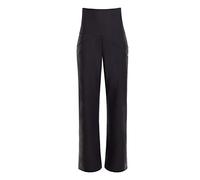 WINSHAPE Culottes Cul601c-Taille Haute Legging, Noir, L Femme