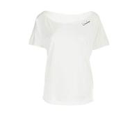 WINSHAPE Damen Ultra Leichtes Modal-Kurzarmshirt MCT002, Dance Style, Fitness Freizeit Sport Yoga Workout Tee-Shirt Femme, Vanille Blanc, m