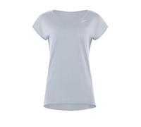 WINSHAPE Damen Ultra Leichtes Modal-kurzarmshirt mit Abgerundetem Saum Mct013 T-Shirt, Couleur : Gris, M Femme