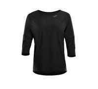 WINSHAPE Dt111ls Haut Fonctionnel léger et Doux à Manches ¾ pour Femme T-Shirt de Yoga, Noir, XS