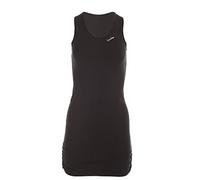Winshape Femme Fitness Loisirs wtr15 avec drapé latéral Slim Style Longtop, Noir, M