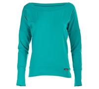 WINSHAPE Femmes Loisirs Sport Dance Fitness Manches Longues XS Ocean/Grün