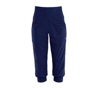WINSHAPE Functional Comfort ¾ Leisure Trousers Lei201c Pantalon décontracté, Bleu foncé, m Femmes