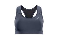 WINSHAPE Functional Comfort Soutien-Gorge de Sport Sb102c avec Coussinets Amovibles, Anthracite, XS Femme