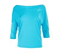 WINSHAPE Ultra Leichtes Damen Modal-3/4-arm Shirt Mcs001 Manches 3/4 Femmes, Bleu Ciel, m