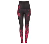 Winshape Pantalon de sport 'HWL102' chocolat / rouge rubis / blanc, Taille XS