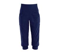 WINSHAPE Functional Comfort ¾ Leisure Trousers Lei201c Pantalon décontracté, Bleu foncé, m Femmes