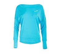 WINSHAPE Mcs002 T-Shirt à Manches Longues pour Femme-Ultra léger-Style de Danse-Fitness-Loisirs-Sport-Yoga-Entraînement, Bleu Ciel, m
