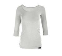 Winshape Top WS4 à Manches 3/4 pour Femme, pour Le Fitness, Le Yoga, Pilates XS Gris