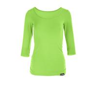Winshape Top WS4 à Manches 3/4 pour Femme, pour Le Fitness, Le Yoga, Pilates S Vert Pomme