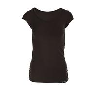 Winshape WTR4 Tee-Shirt à Manches Courtes pour Femme pour Loisirs, Sport, Yoga L Noir - Noir