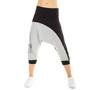 Winshape The Wave Pantalon 3/4 pour Femme L Schwarz/Grey Melange