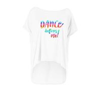 WINSHAPE Ultra Let Modal-skjorte til kvinder Mct017 Dance Defines Me Danse Style T-Shirt de Fitness pour Femme Blanc Vanille S EU