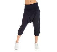 Winshape WBE7 Pantalon de survêtement Sarouel pour Fitness, Loisirs, Sport L Bleu - Bleu Marine