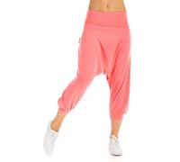 Winshape WBE7 Pantalon de survêtement Sarouel pour Fitness, Loisirs, Sport M Rose - Neon Coral