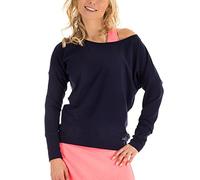WINSHAPE Ws2 T-Shirt à Manches Longues pour Loisirs, Sport, Danse, Fitness Femme, Bleu Nuit, L