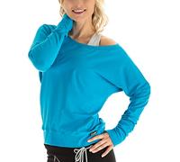 WINSHAPE WS2 Tee-Shirt à Manches Longues pour Femme pour Loisirs, Sport et Danse XS, Bleu