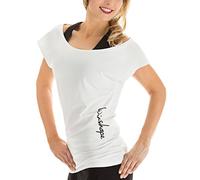 Winshape WTR12 T-Shirt de Danse pour Femme - pour Loisirs, Fitness, Workout L Weiß