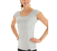 Winshape WTR4 Tee-Shirt à Manches Courtes pour Femme pour Loisirs, Sport, Yoga M Gris - Gris mélangé