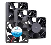 WINSINN 5015 Lot de 5 ventilateurs à double roulement à billes sans balais 50 mm 24 V 50 x 15 mm