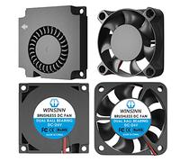 WINSINN Ender 3 ventilateurs 40 mm 24 V pour mise à niveau Ender 3 v2 Pro 3X CR-10S, avec pièces de guidage d'air, double roulement à billes 2 broches 40 x 10 mm turbine sans balais 4010