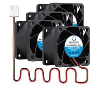 WINSINN Lot de 4 ventilateurs DC 4028 - 24 V - Roulement coulissant - 24 V - Refroidissement sans balais - 40 x 28 mm - 2 broches