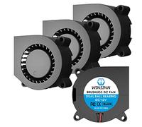 WINSINN Lot de 4 ventilateurs de 40 mm 12 V pour imprimante 3D 12 V 4020 double roulement à billes, 40 mm x 20 mm 2 broches