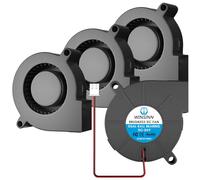 WINSINN - Lot de 4 ventilateurs de refroidissement 50 mm 24 V 5015 à double roulement à billes 50 x 15 mm Turbine Turbo sans pales - Haute vitesse