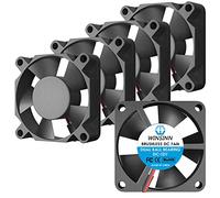 WINSINN Ventilateur 35 mm 12 V à double roulement à billes sans balais 3510 35 x 10 mm - Haute vitesse (lot de 5 pièces)