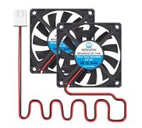 WINSINN Ventilateur CC 70 mm 5 V 7010 à double roulement à billes de refroidissement sans balais 70 x 10 mm 2 broches (lot de 2)