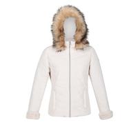 Winslow Femme Veste Chaude Matelassée À Capuche, Bordure en Fausse Fourrure